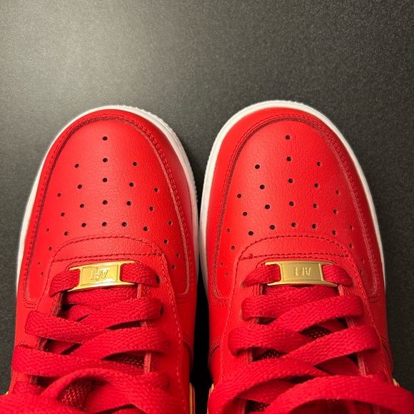 Air Force 1 Red Gold - Picture 7 of 7